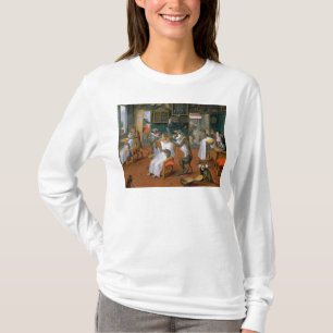 Barber's shop with Monkeys and Cats T-Shirt