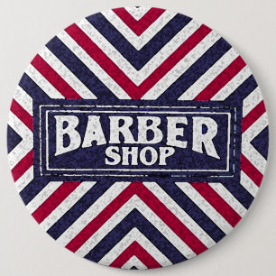 Barbershop 6 Cm Round Badge