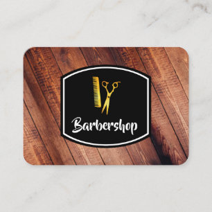 Barbershop Appointment Card