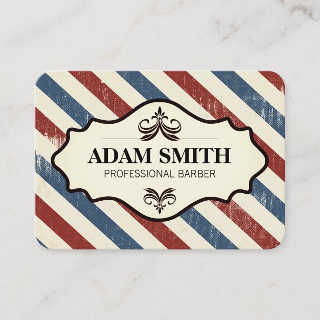 Barbershop Appointment Card (Front)