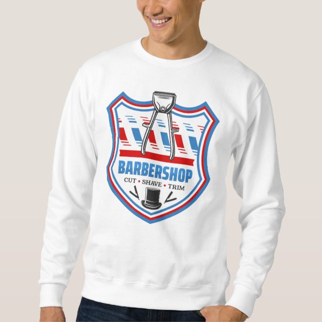 Barbershop Barber    Sweatshirt (Front)