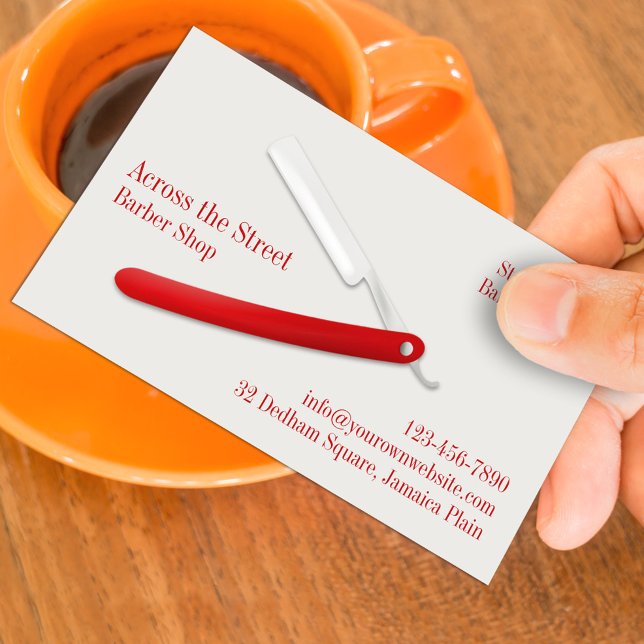 Barbershop Business Card (Creator Uploaded)