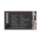 Barbershop Business Card-Barber pole, clippers com