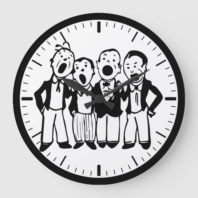 Barbershop Clock (Front)
