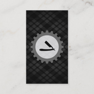 barbershop gear business card