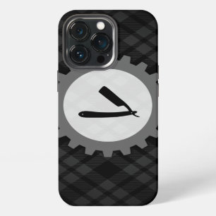 barbershop gear iPhone 13 pro case