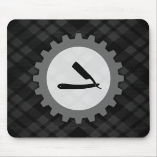 barbershop gear mouse pad