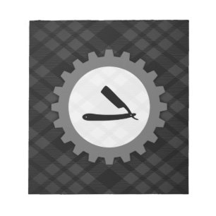 barbershop gear notepad