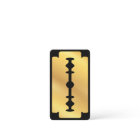 Barbershop Hair Black Gold Razor Blade Barber Shop