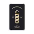 Barbershop Haircut Hairstylist Gold Barber's Pole