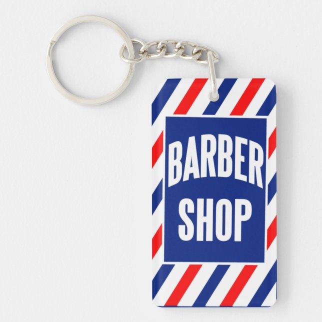 Barbershop Key Ring (Front)