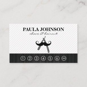Barbershop Punch Card