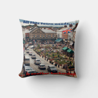 Barbershop Town Cushion
