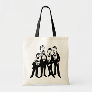 Barbershop Tuxedos Tote Bag