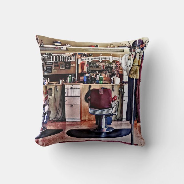 Barbershop With Coat Rack Cushion (Front)