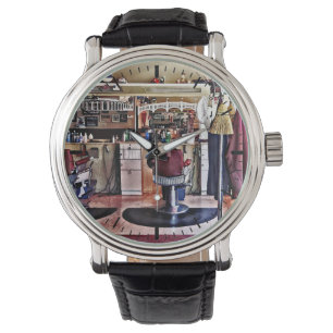 Barbershop With Coat Rack Watch