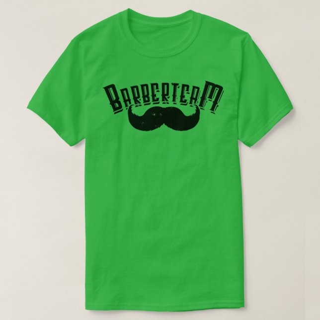 Barberteam Hairdresser Team for Barber Shop T-Shirt (Design Front)