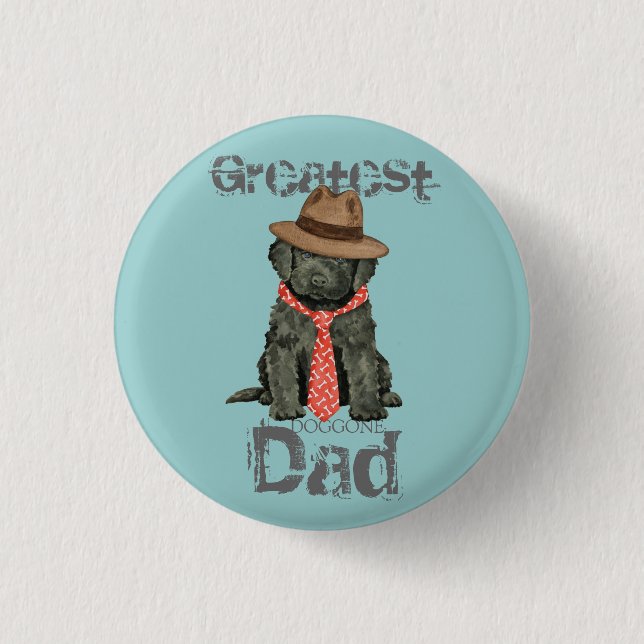 Barbet Dad Button (Front)