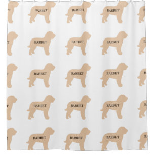 barbet name silo fawn shower curtain