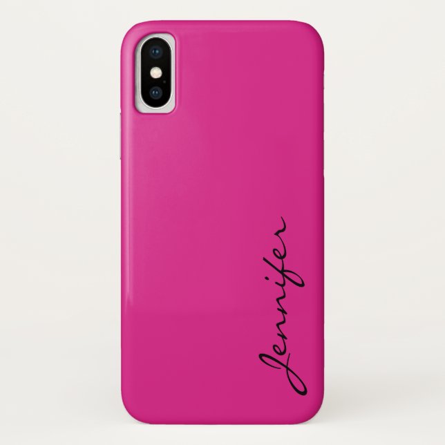 Barbie pink colour background Case-Mate iPhone case (Back)