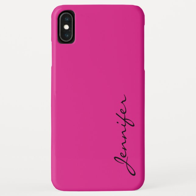 Barbie pink colour background Case-Mate iPhone case (Back)
