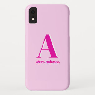 Barbie Pink Monogram Case-Mate iPhone Case