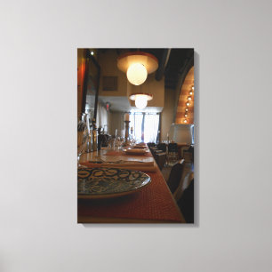 Barbounia Bar Canvas Print