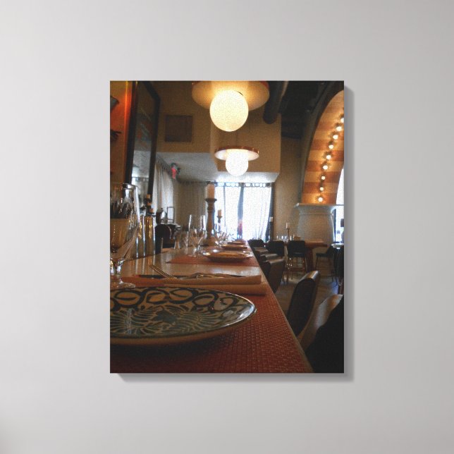 Barbounia Bar Canvas Print (Front)