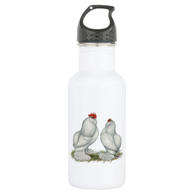 Barbu d'Everberg Chickens 532 Ml Water Bottle (Front)