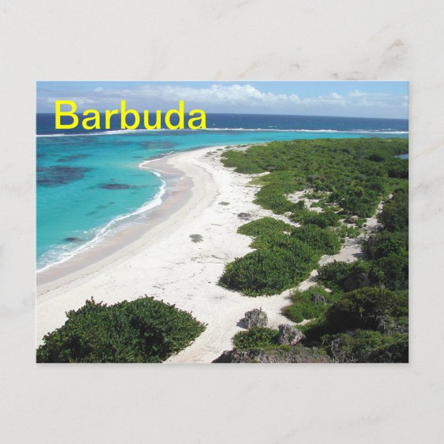 Barbuda postcard (Front)