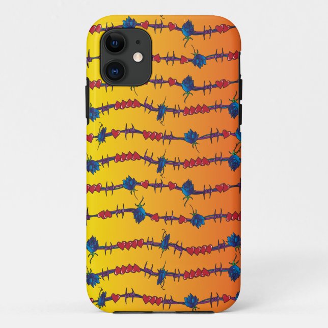 Barbwire Case-Mate iPhone Case (Back)