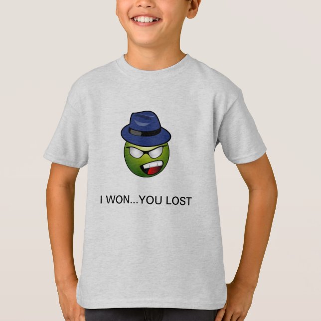 Barcalis Graphic - I Won...You Lost T-Shirt (Front)