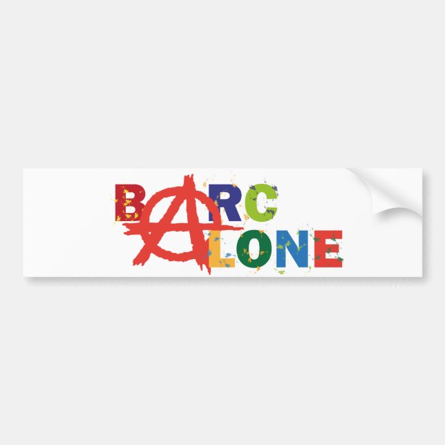 Barcalone Bumper Sticker (Front)