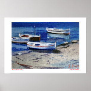 Barcas/Small boats Poster