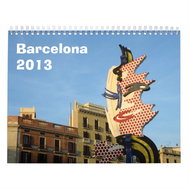 Barcelona 2013 Wall Calendar (Cover)