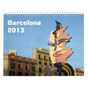Barcelona 2013 Wall Calendar