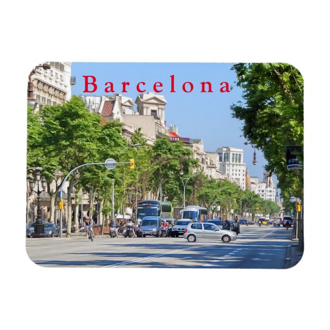Barcelona. #2.   magnet (Horizontal)
