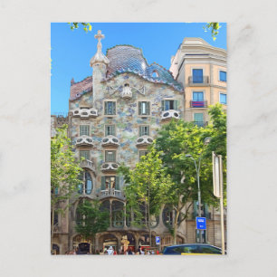 Barcelona. #6.  postcard