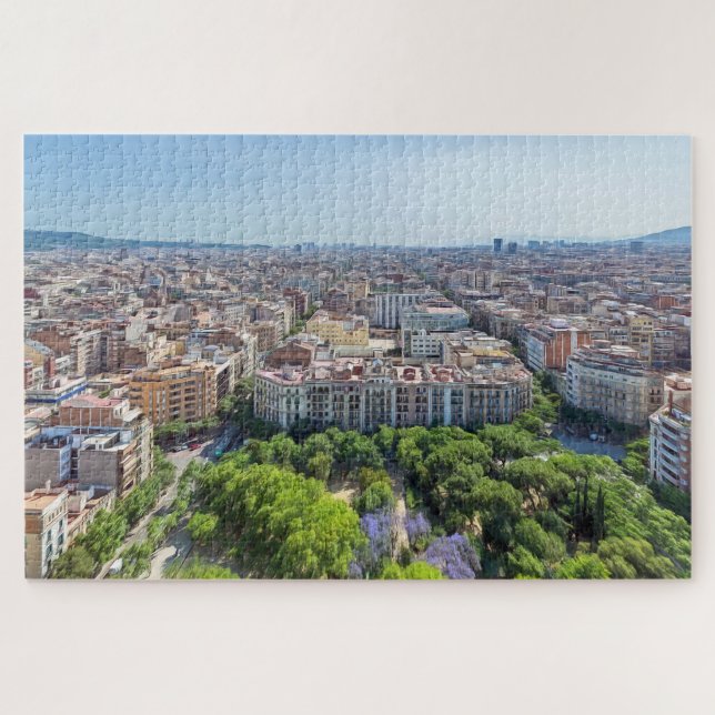 Barcelona. #91.   jigsaw puzzle (Horizontal)