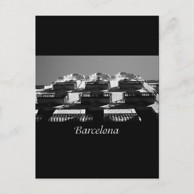 Barcelona Architecture Postcard (Front)