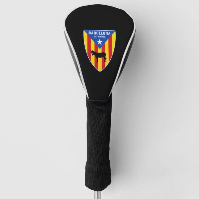 Barcelona Catalunya Estelada Golf Head Cover (Front)