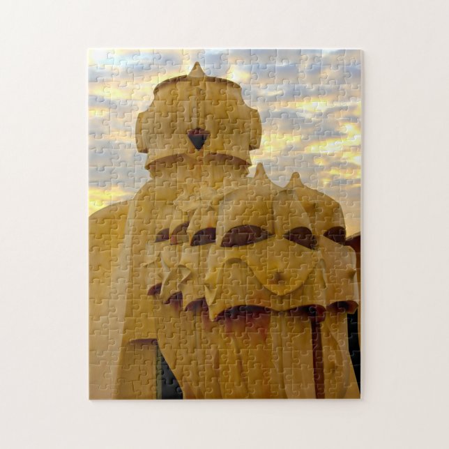 Barcelona Cathedral. Jigsaw Puzzle (Vertical)
