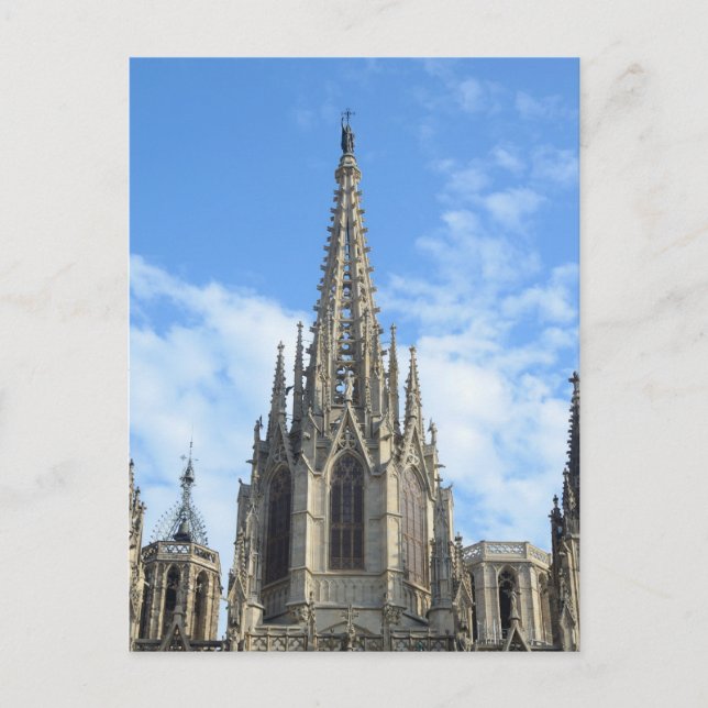 Barcelona Cathedral Postcard (Front)