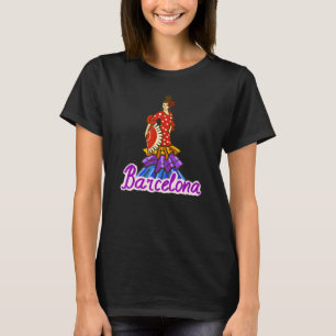 Barcelona City Spain souvenir for men women 4 T-Shirt