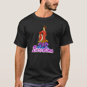 Barcelona City Spain souvenir for men women 4 T-Shirt