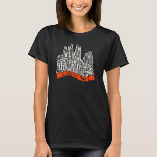 Barcelona City Spain souvenir for men women 5 T-Shirt