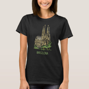 Barcelona City Spain souvenir for men women 6 T-Shirt