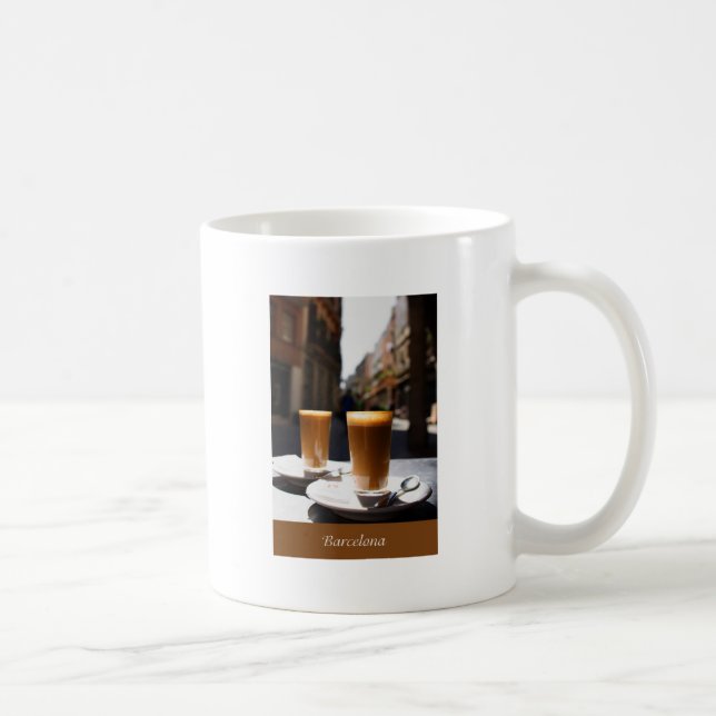 Barcelona Coffee Break Mug (Right)