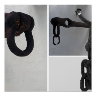Barcelona Door Knocker, N0. 003 Poster