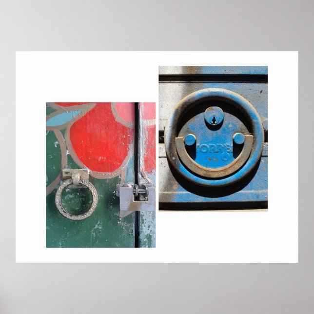 Barcelona Door Knockers, No. 001 Poster (Front)